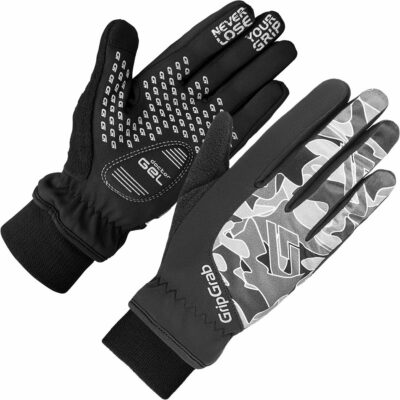 Rebel Youngster Windproof Winter Glove Black/Grey L - Afbeelding 4