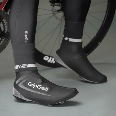 CyclinGaiter Rainy Weather Ankle Cuff, Black, L/XL (42-45) - Afbeelding 2