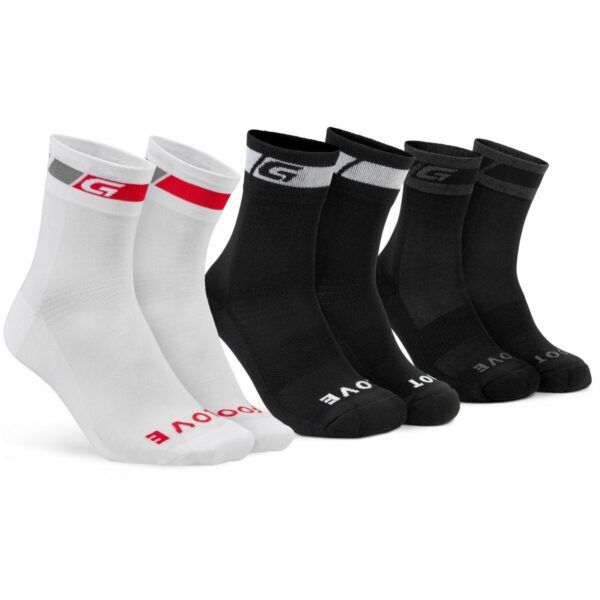 GripGrab All-season Socks 3PACK Black L