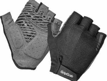 Expert RC Max korte-vinger zomer fietshandschoenen met padding - Black maat XS