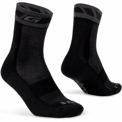 GripGrab Merino Winter Sock Black M - Afbeelding 2