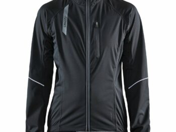 STRIDE RAIN JKT W BLACK S