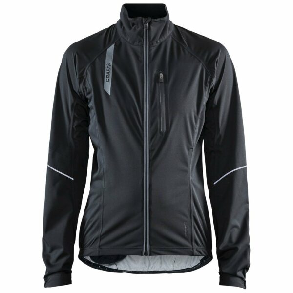 STRIDE RAIN JKT W BLACK S
