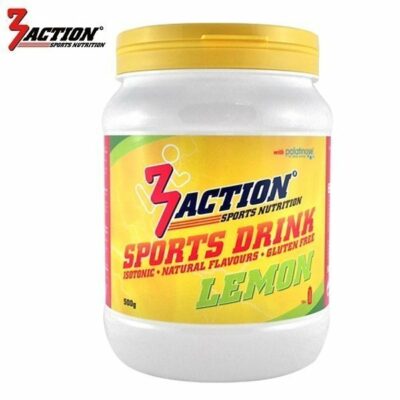 Voeding 3 Action Sports Drink 500gr - Lemon - Afbeelding 2