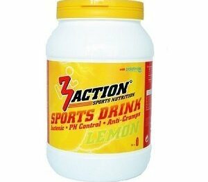 Voeding 3 Action Sports Drink 500gr - Lemon