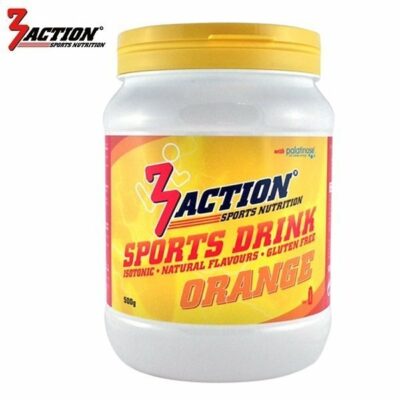 Voeding 3 Action Sports Drink 500gr - Orange - Afbeelding 2