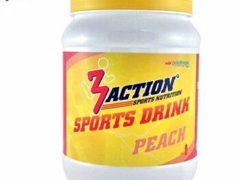 Voeding 3 Action Sports Drink 1000gr - Peach