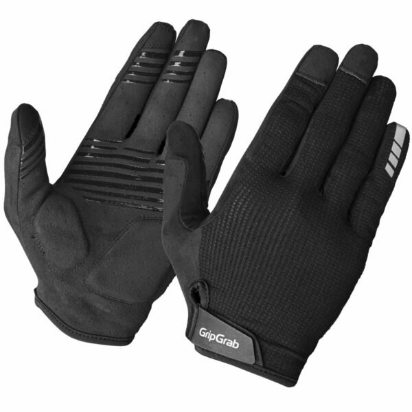 EXPLR Padded Lange Vinger Zomer Handschoenen - Black - XL/11