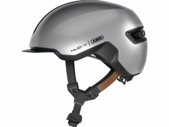 Abus helm hud-y gleam silver s