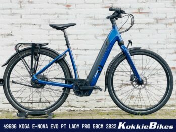 KOGA E-Nova Evo PT Lady Pro 625Whr Dames Reflexblue High Gloss 50cm 2022