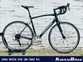 Merida Ride 200 zwart Zwart/Blauw M/L