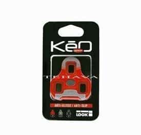 Stel schoenplaatjes LOOK Keo Grip Rood 9*