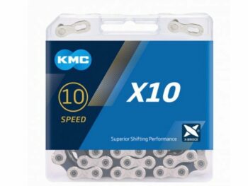 Kmc ketting 10-speed x10 114 links zilver/zwart
