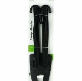 Snelbinder Widek transport krat zwart haak