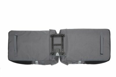 New Looxs fietstas dubbel Vigo grey MIK - Afbeelding 3