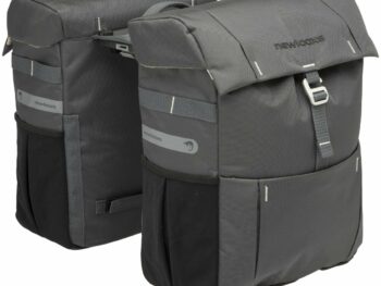 New Looxs fietstas dubbel Vigo grey MIK