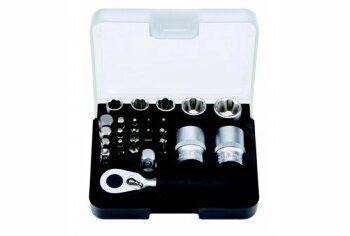 Ratelset BBB BTL-53 toolbox SocketFix wrench box set