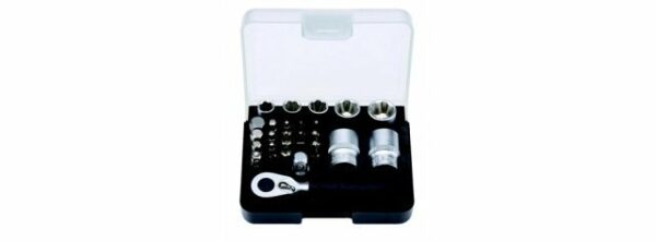 Ratelset BBB BTL-53 toolbox SocketFix wrench box set