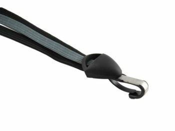 Cordo binder trio haak rvs zwart-zilver-zwart