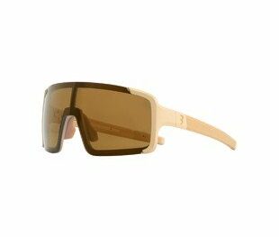 BSG-73 Sportbril Chester Narrow Amber Flash Mirror Mat Almond