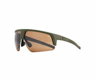 BSG-75 Sportbril Comet Amber Flash Mirror Mat Olijf Groen