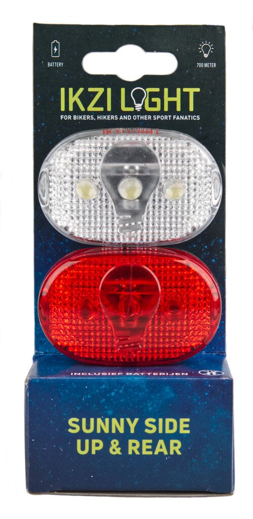 LEDSET IKZI 3-LED VOOR + ACHTER