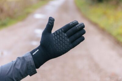 GripGrab Waterproof Knitted Thermal Glove Yellow Hi-Vis XS/S - Afbeelding 2