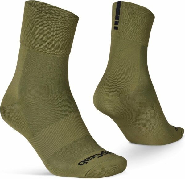Lightweight SL Regular Cut Zomer Sokken - Olive Green - S/38-41
