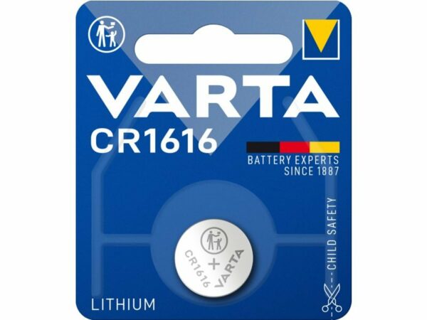 Batterij Varta CR1616 lith 3V krt (1)