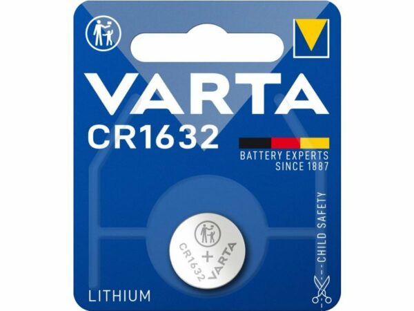 Varta batterij cr1632 lithium knoopcel blister (1)