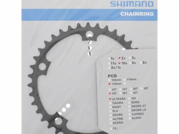 Kettingblad 39T Ultegra