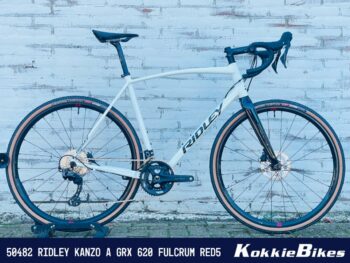 Ridley Kanzo A GRX 620 Custom RED5 Heren Wit/Zwart 2024