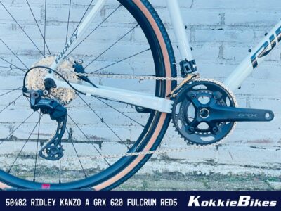 Ridley Kanzo A GRX 620 Custom RED5 Heren Wit/Zwart 2024 - Afbeelding 2