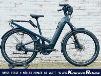 Riese & Müller Homage GT vario 1250 Wh dual HS ABS Deepsea Blue Metallic 49cm 2023