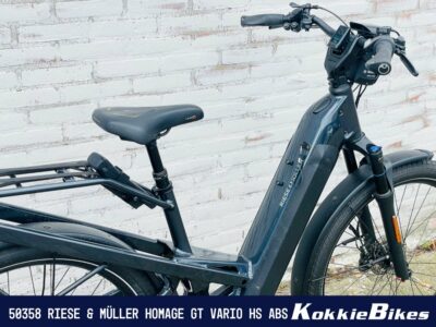 Riese & Müller Homage GT vario 1250 Wh dual HS ABS Deepsea Blue Metallic 49cm 2023 - Afbeelding 5