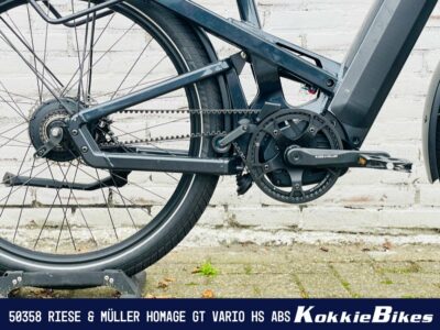 Riese & Müller Homage GT vario 1250 Wh dual HS ABS Deepsea Blue Metallic 49cm 2023 - Afbeelding 2