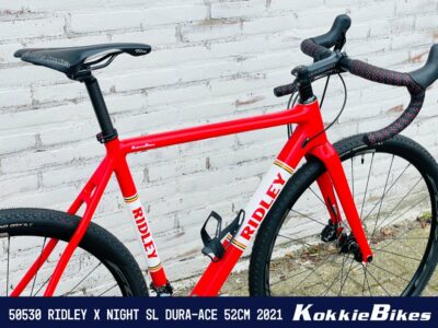 Ridley ridley x night SL Dura-Ace Heren Rood/Wit heritage custom 52cm 2021 - Afbeelding 5