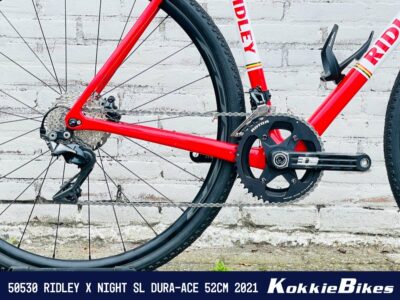 Ridley ridley x night SL Dura-Ace Heren Rood/Wit heritage custom 52cm 2021 - Afbeelding 2