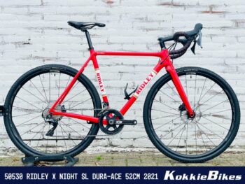 Ridley ridley x night SL Dura-Ace Heren Rood/Wit heritage custom 52cm 2021