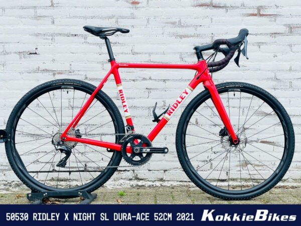 Ridley ridley x night SL Dura-Ace Heren Rood/Wit heritage custom 52cm 2021