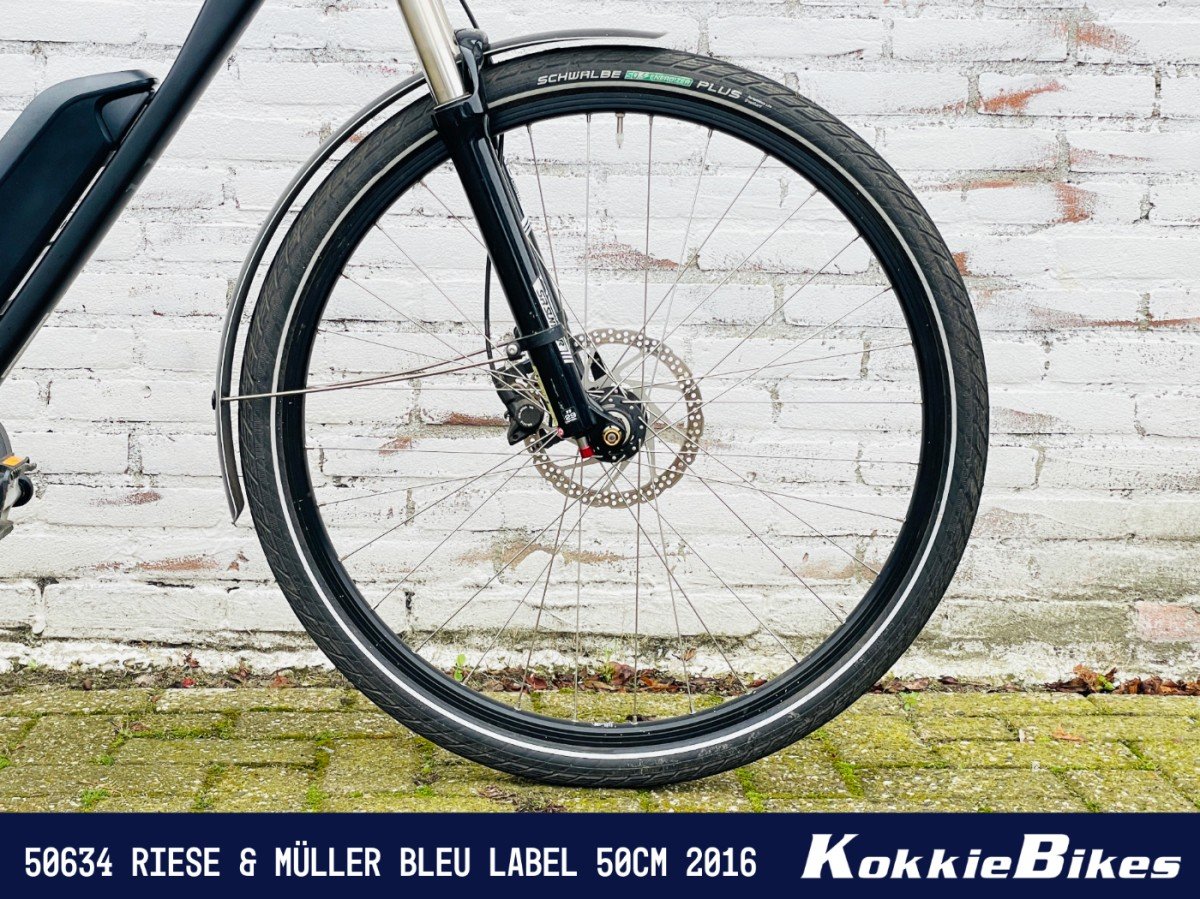Riese & Müller Bleu Label Charcher Heren black 50cm 2016 - Afbeelding 3