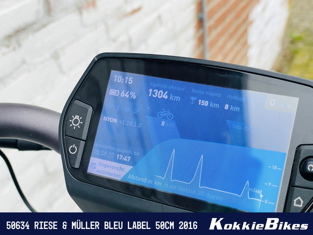 Riese & Müller Bleu Label Charcher Heren black 50cm 2016 - Afbeelding 6