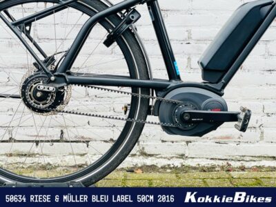 Riese & Müller Bleu Label Charcher Heren black 50cm 2016 - Afbeelding 2