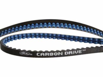Gates CDX belt Carbon Drive 115 tands zwart/blauw