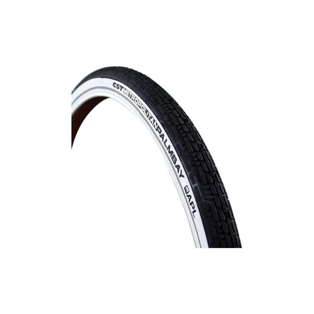 Bub 28x1.90 50-622 refl palmbay zwart/wit