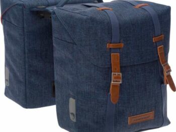 New Looxs dubbele tas Mondi racktime blauw