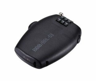 BBL-53 Fietsslot MiniCase Coil Cable 1.6mmx670mm Zwart