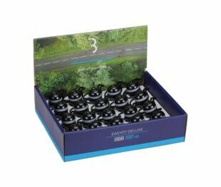 BBB-14D Fietsbel EasyFit Zwart/grijs