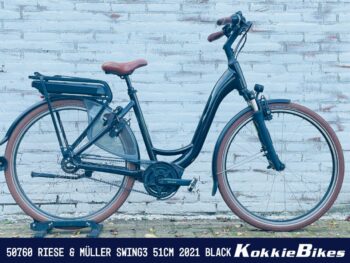 Riese & Müller Swing3 urban 500Wh, Nexus,8-speed, Belt Intuvia Dames Black 51cm 2021