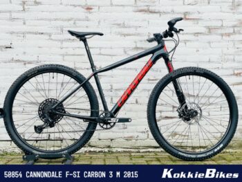 Cannondale F-Si Carbon 3 Anthraciet/Rood M 2015